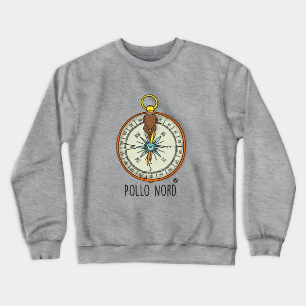 Pollo Nord Crewneck Sweatshirt by Sviali